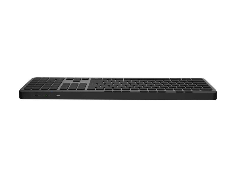 Natec MEDUSA - keyboard full size - QWERTY - US - black grey Input Device - Tastatur - Englisch (US) - Grau