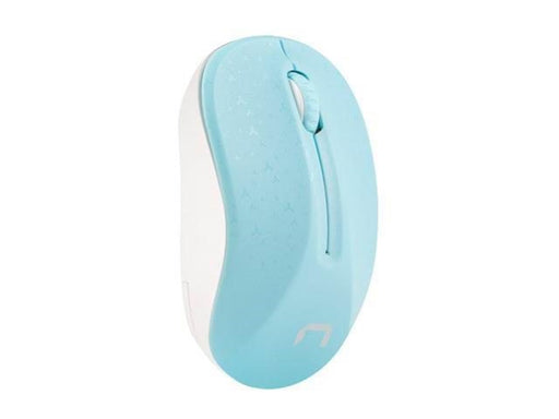 Natec MYSZ BEZPRZEWODOWA TOUCAN BLUE-WHITE 1600DPI - Maus (Blau)