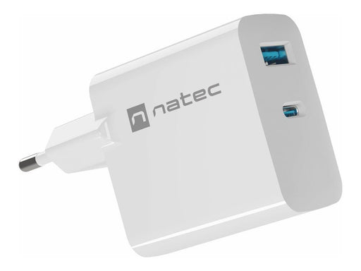 Natec Ribera power adapter - GaN - USB 24 pin USB-C - 45 Watt
