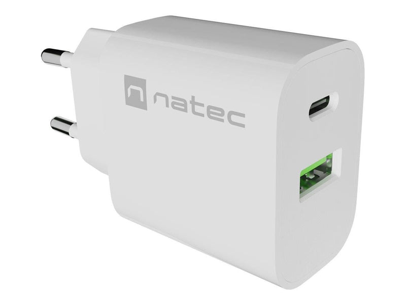 Natec Ribera power adapter - USB-C USB - 20 watt