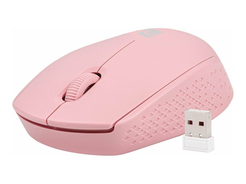 Natec STORK - mouse - 2.4 GHz - pink - Maus (Pink)
