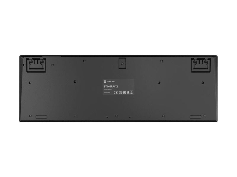 Natec Stingray 2 - keyboard and mouse set full size - QWERTY - US - black Input Device - Tastatur & Maus Set - Englisch (US) - Schwarz