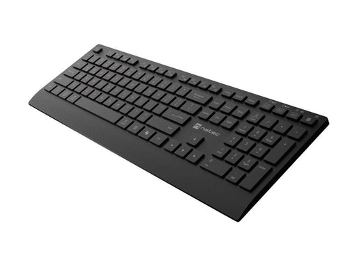 Natec Stingray 2 - keyboard and mouse set full size - QWERTY - US - black Input Device - Tastatur & Maus Set - Englisch (US) - Schwarz