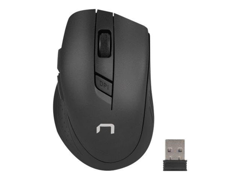Natec Stingray - keyboard and mouse set - black - Tastatur & Maus Set - Schwarz