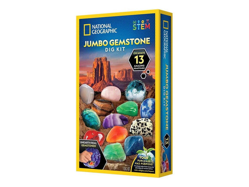 National Geographic Jumbo Gemstone Dig Kit