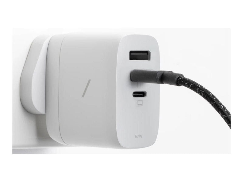 Native Union Fast GaN Charger PD 67W - White