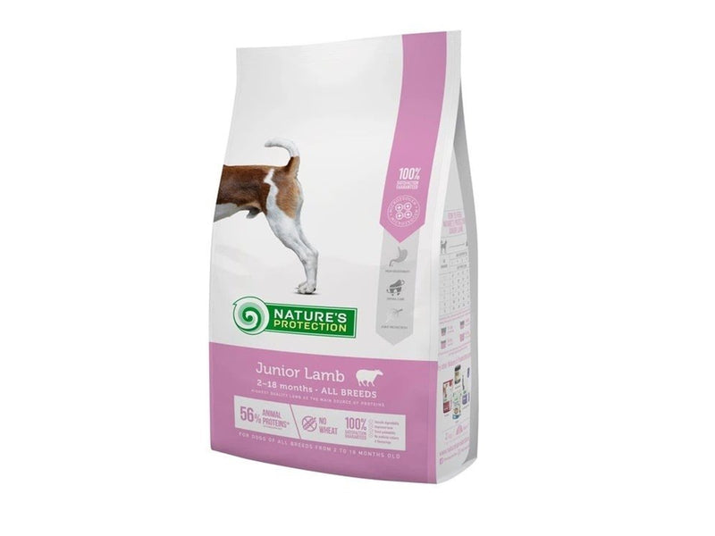Nature's Protection Junior Lamb - dry dog food - 7.5kg