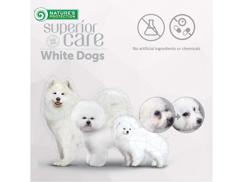 Nature's Protection Superior Care White Dogs Grain Free Adult Small Lamb - dry dog food - 4 kg