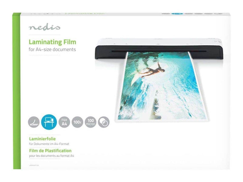 Nedis - 100 sheet(s) - lamination film