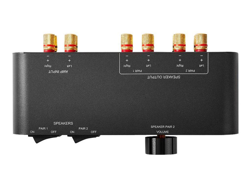 Nedis 2-Way Speaker Control Box - audio switch - 2 ports