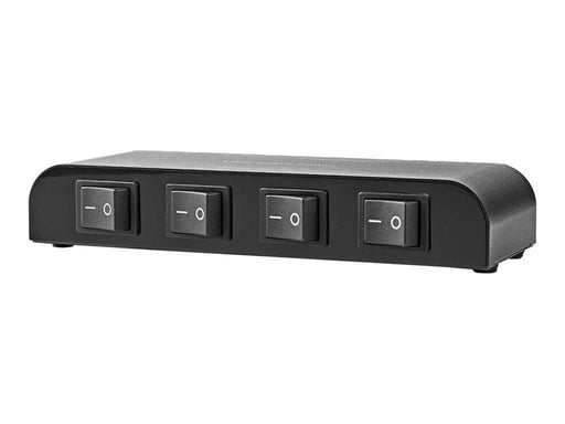 Nedis 4-Way Speaker Control Box - audio switch - 4 ports