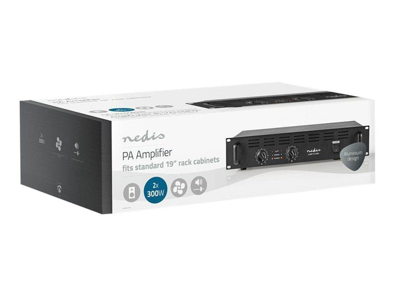 Nedis AAMP16120BK - power amplifier - Leistungsverstärker - Schwarz