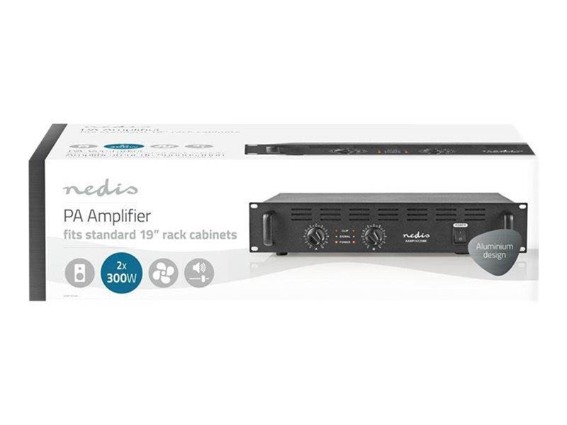 Nedis AAMP16120BK - power amplifier - Leistungsverstärker - Schwarz