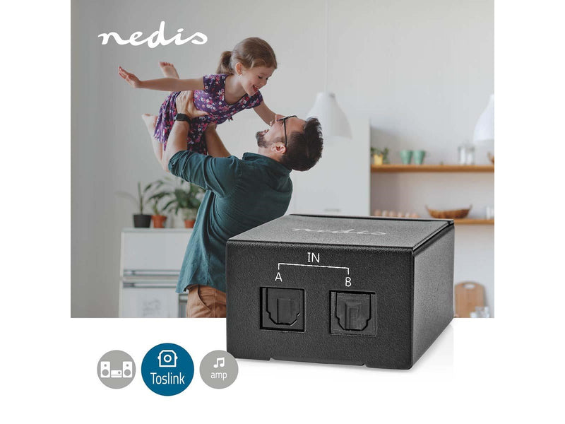 Nedis ASWI2512BK audio switch