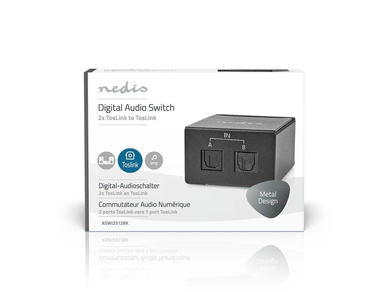 Nedis ASWI2512BK audio switch