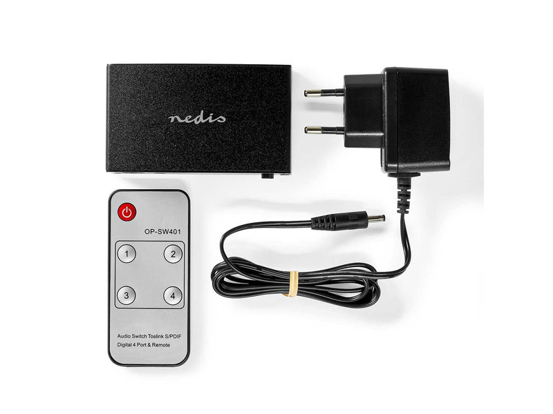 Nedis ASWI2514BK audio switch