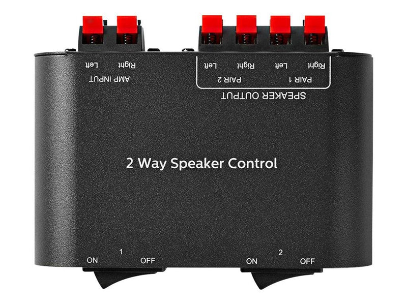 Nedis ASWI2602BK - audio switch - 2 ports