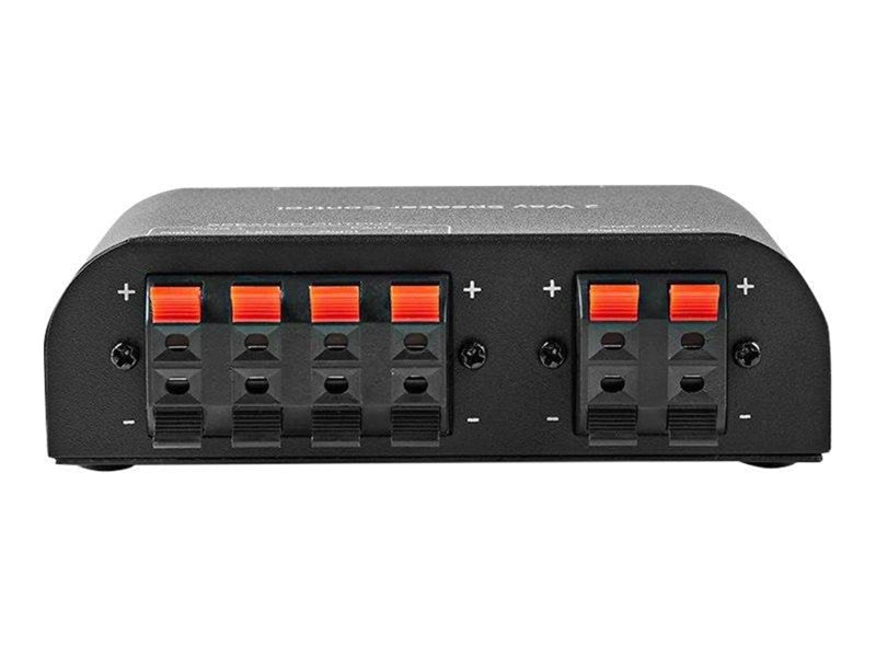 Nedis ASWI2602BK - audio switch - 2 ports