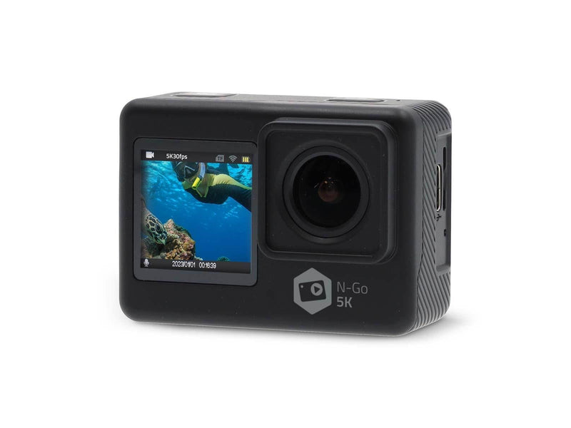 Nedis Action Cam | Dual Screen | 5K@30fps | 16 MPixel
