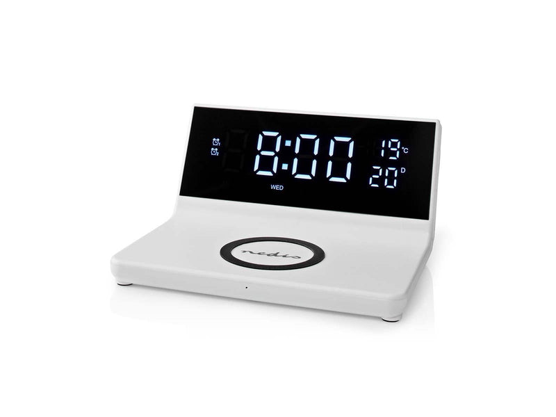 Nedis Alarm clock with wireless charging
