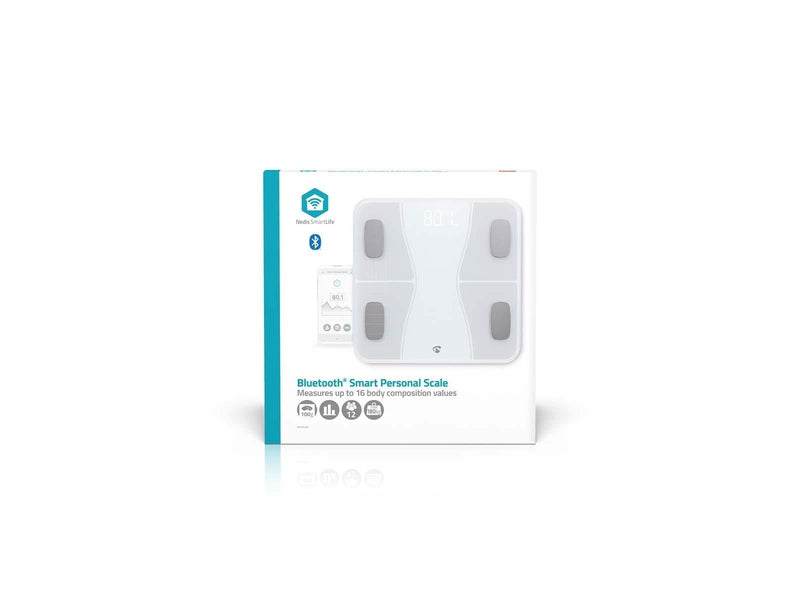 Nedis Analysewaage SmartLife Personal Scale | Bluetooth® | BMI / BMR