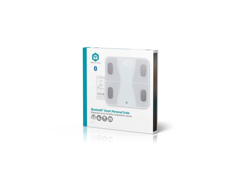 Nedis Analysewaage SmartLife Personal Scale | Bluetooth® | BMI / BMR