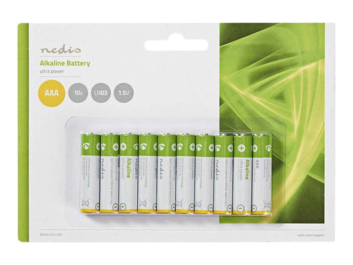 Nedis BAAKLR0310BL battery - 10 x AAA type - Alkaline