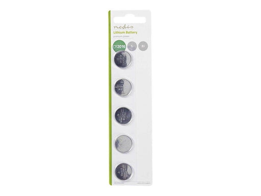 Nedis BALCR20165BL battery - 5 x CR2016 - Li