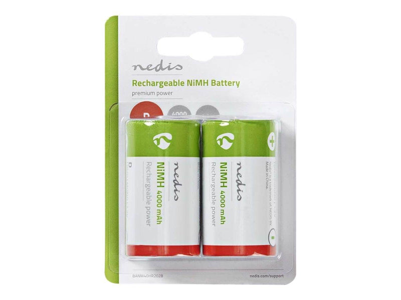 Nedis BANM40HR202B battery - 2 x D - NiMH