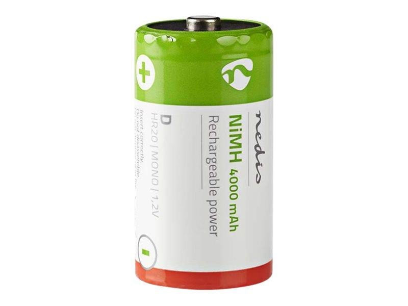 Nedis BANM40HR202B battery - 2 x D - NiMH
