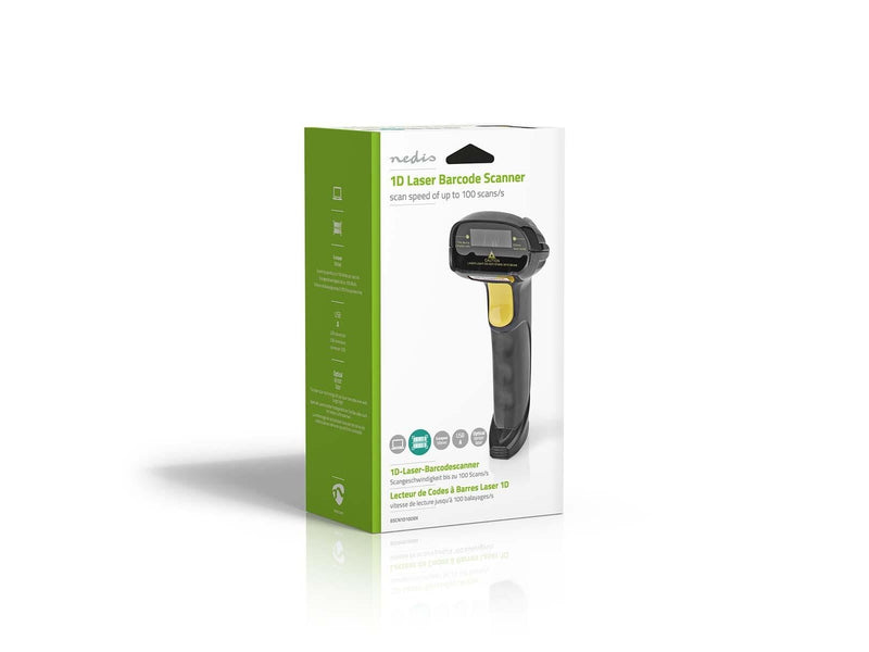 Nedis BSCN1D100BK barcode reader