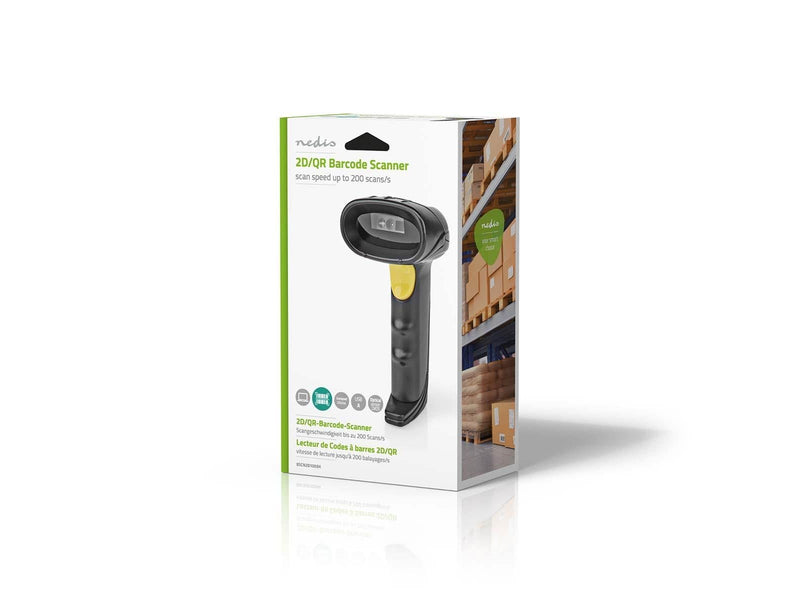 Nedis BSCN2D100BK barcode reader