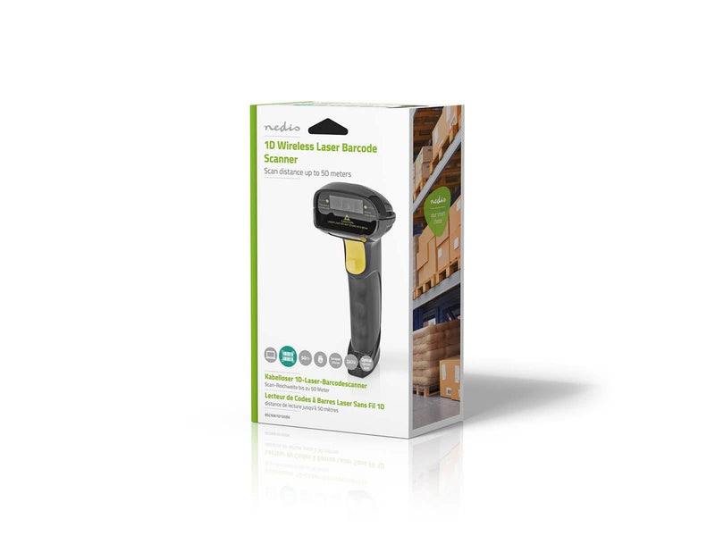 Nedis BSCNW1D100BK barcode reader