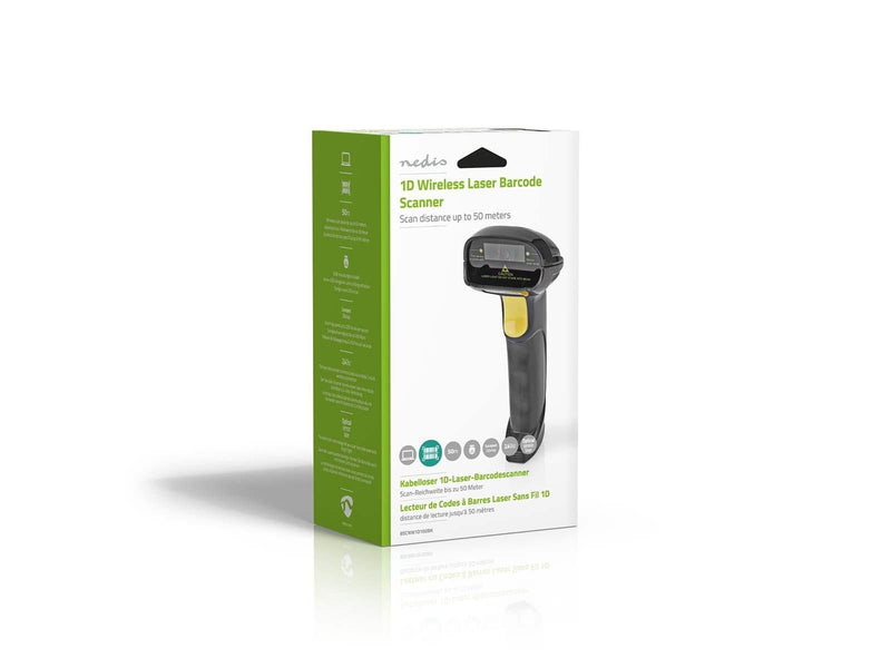 Nedis BSCNW1D100BK barcode reader