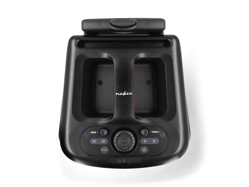 Nedis Bluetooth Party Speaker | Maximum battery play time: 5 hrs