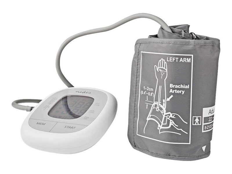 Nedis Blutdruckmessgerät HCBL400WT - blood pressure monitor - white
