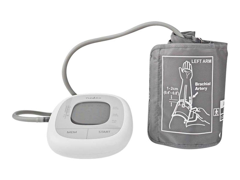 Nedis Blutdruckmessgerät HCBL400WT - blood pressure monitor - white