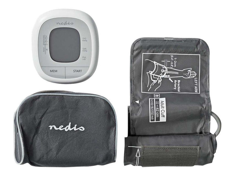 Nedis Blutdruckmessgerät HCBL400WT - blood pressure monitor - white