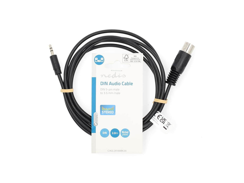 Nedis CAGL20100BK20 audio cable