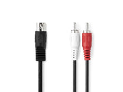 Nedis CAGL20200BK10 audio cable
