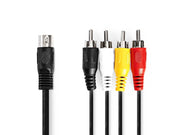 Nedis CAGL20400BK10 audio cable