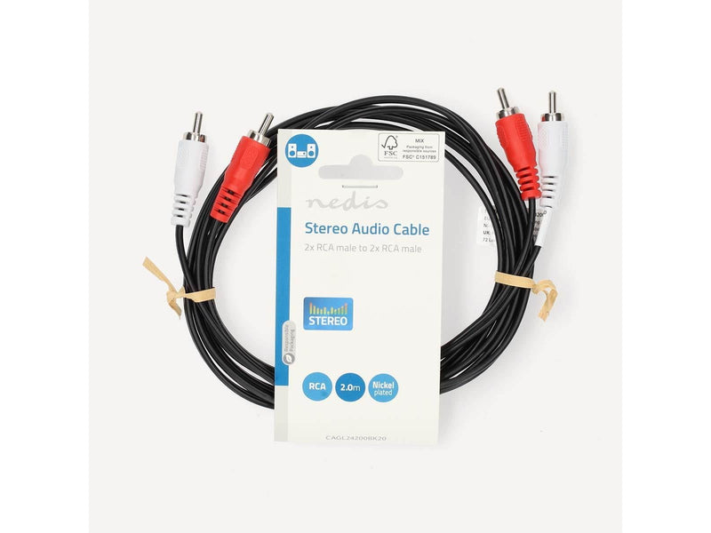 Nedis CAGL24200BK20 audio cable