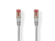 Nedis CAT6 Network Cable | RJ45 Male | RJ45 Male | SF/UTP | 0.25 m - Grau - 0.25m