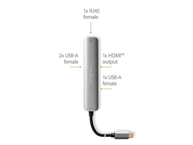 Nedis CCBW64210AT02 laptop dock/port replicator USB-Hubs
