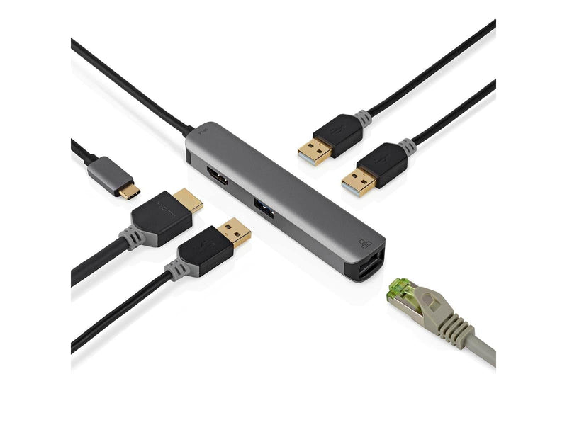Nedis CCBW64210AT02 laptop dock/port replicator USB-Hubs