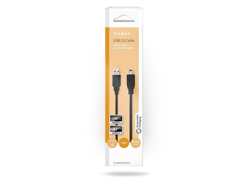 Nedis CCGB60300BK10 USB cable