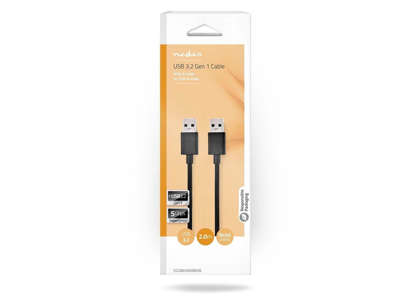 Nedis CCGB61000BK20 USB cable