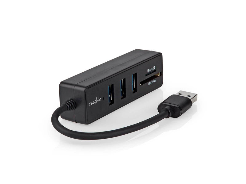 Nedis CCGB61250BK01 interface hub USB-Hubs - USB 3.2