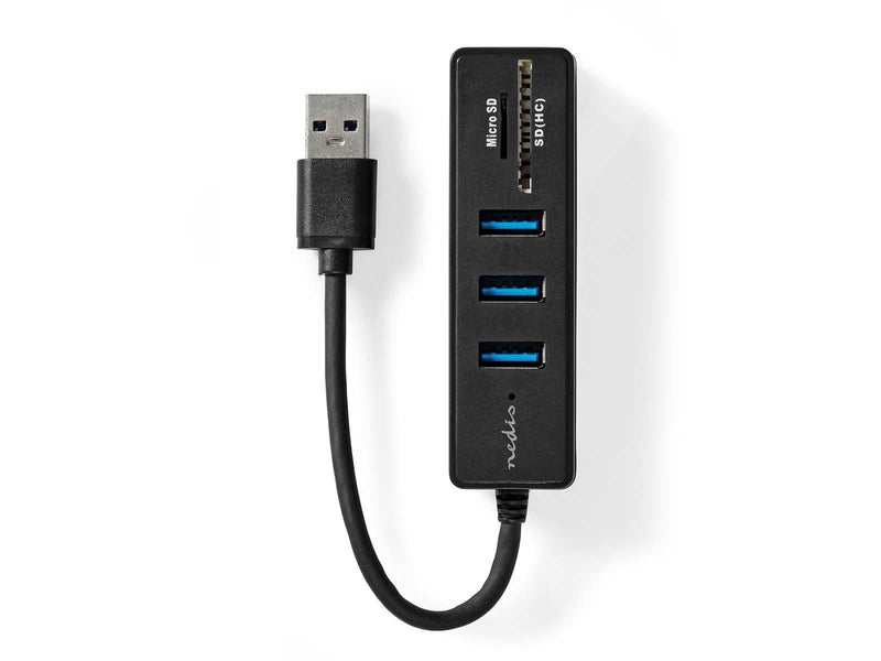 Nedis CCGB61250BK01 interface hub USB-Hubs - USB 3.2