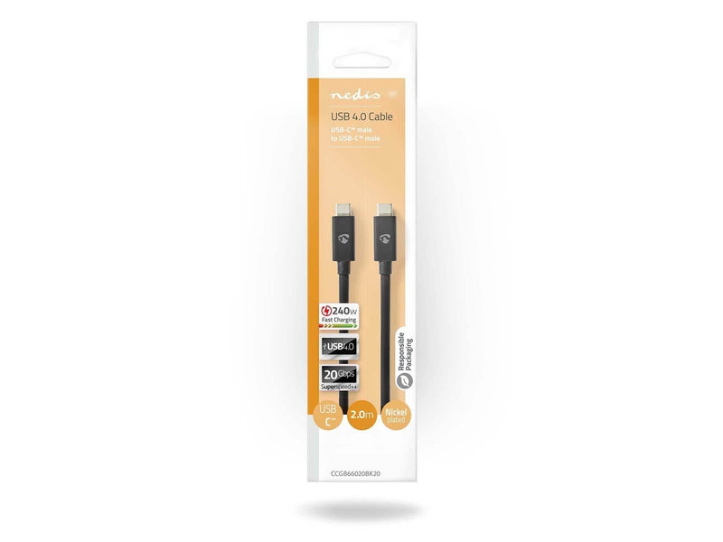 Nedis CCGB66020BK20 USB cable